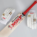 MRF Virat Kohli Genius King Cricket Bat + Gloves